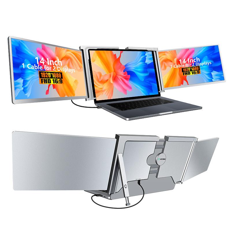 Extensor de Tela para Notebook - Monitor Duplo Full HD - Vedo