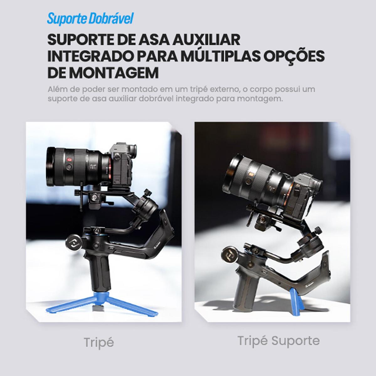 Estabilizador Profissional para Câmeras - Gimbal Scorp-C - Feiyutech