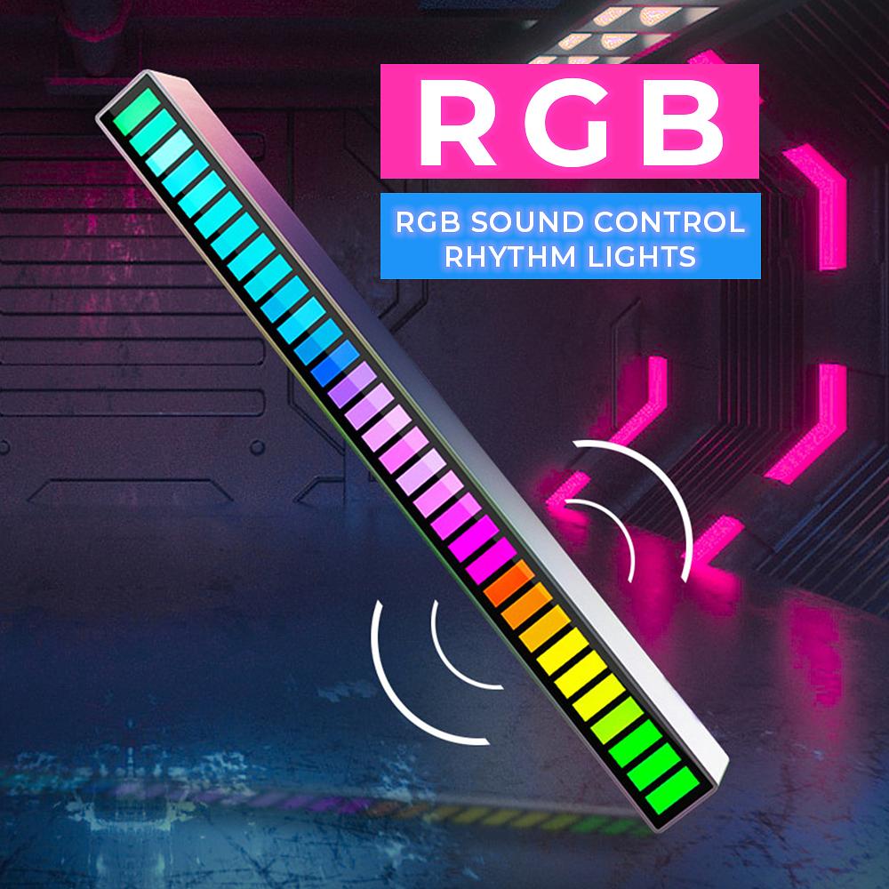 Controlador de Música LED - Barra de Cores RGB