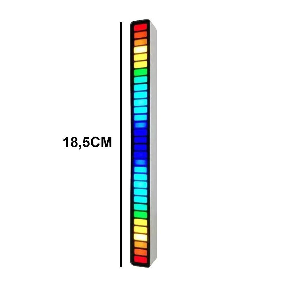 Controlador de Música LED - Barra de Cores RGB