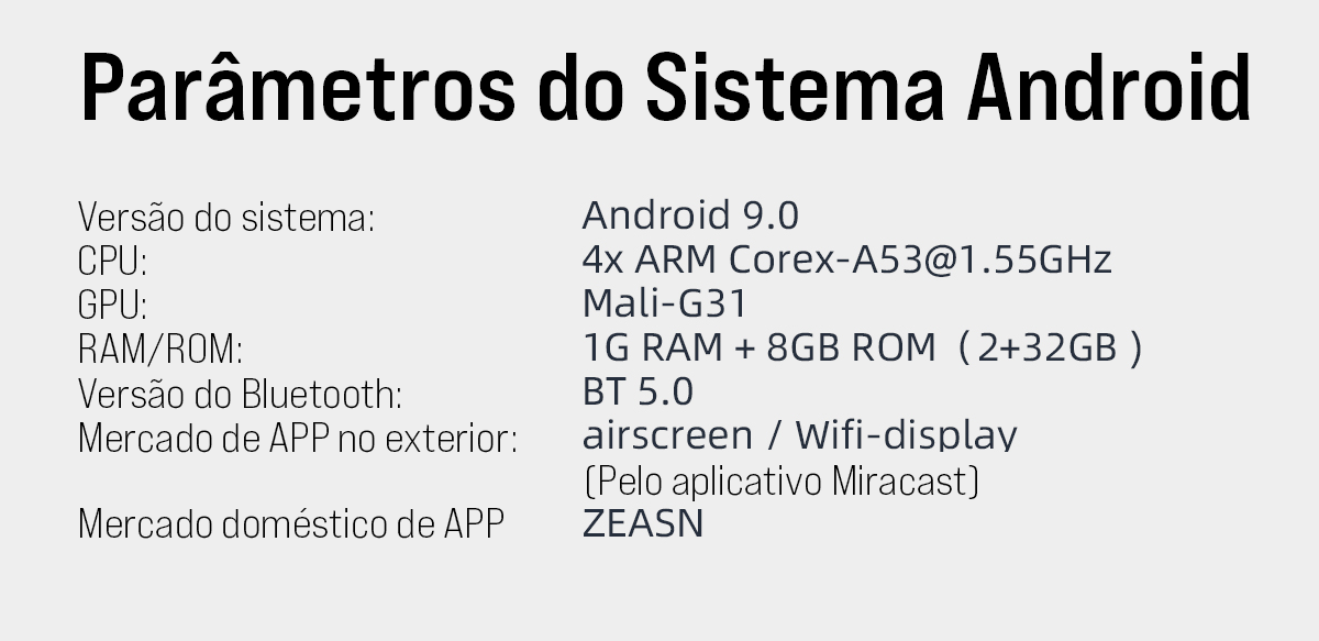 Projetor LED Portátil Full HD - Android e WIFI - Vedo