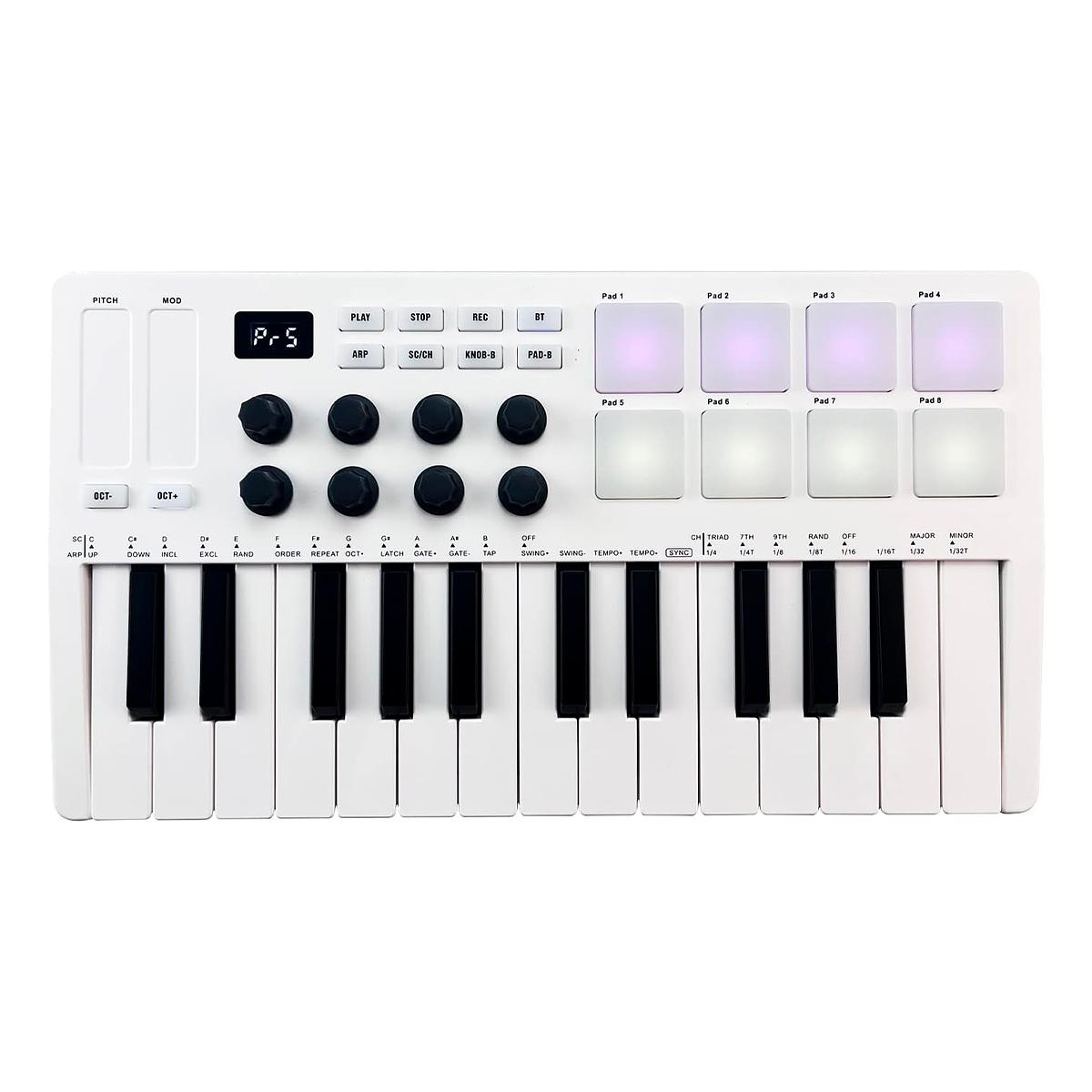 Controlador MIDI de 25 Chaves - M-Vave