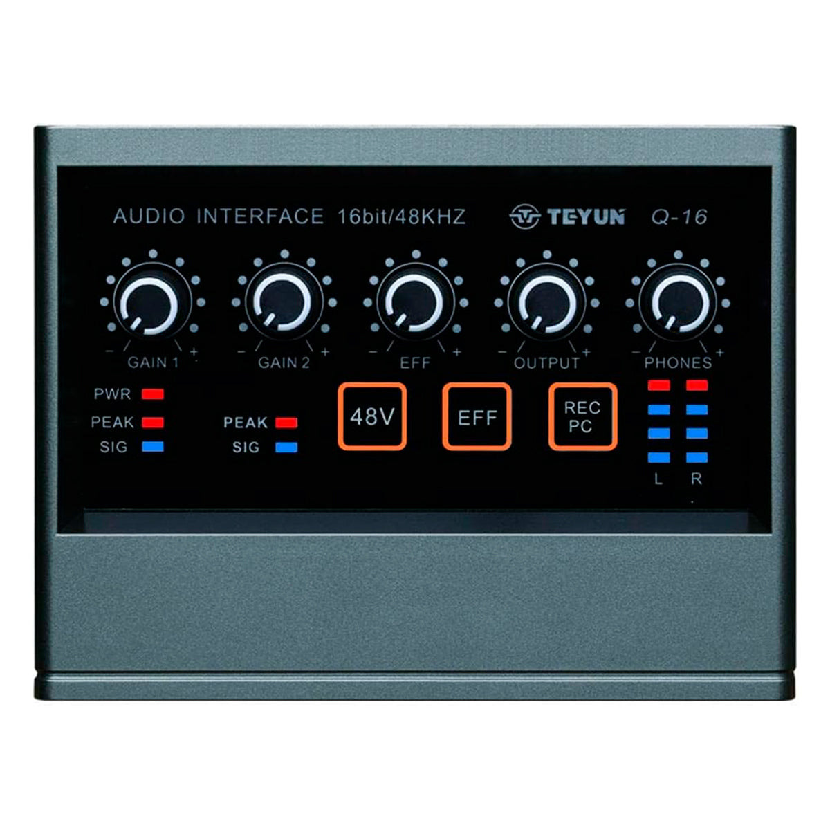 Interface de Áudio 16-bit e 48KHz - Teyun