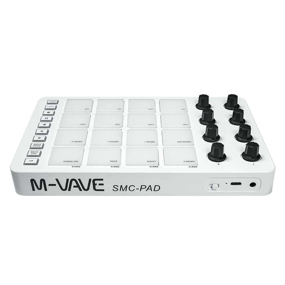 Controlador Portátil - MIDI PAD Wireless -M-Vave