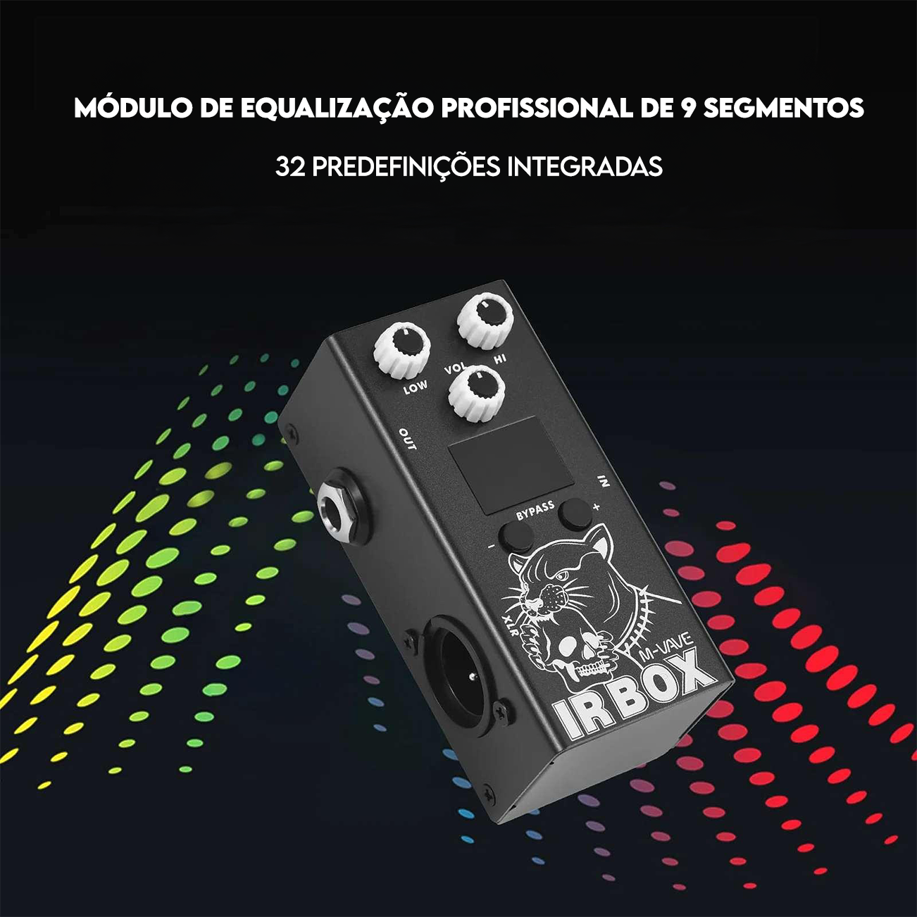 Pedal de Guitarra de Efeitos IMPULSE RESPONSE IR BOX - M-VAVE