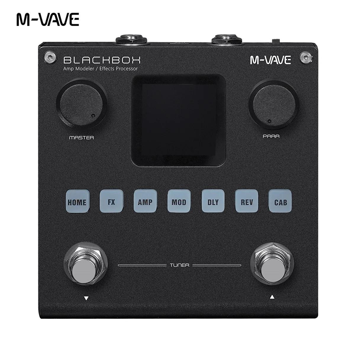 Pedaleira Multi Efeitos para Guitarra Blackbox - M-VAVE