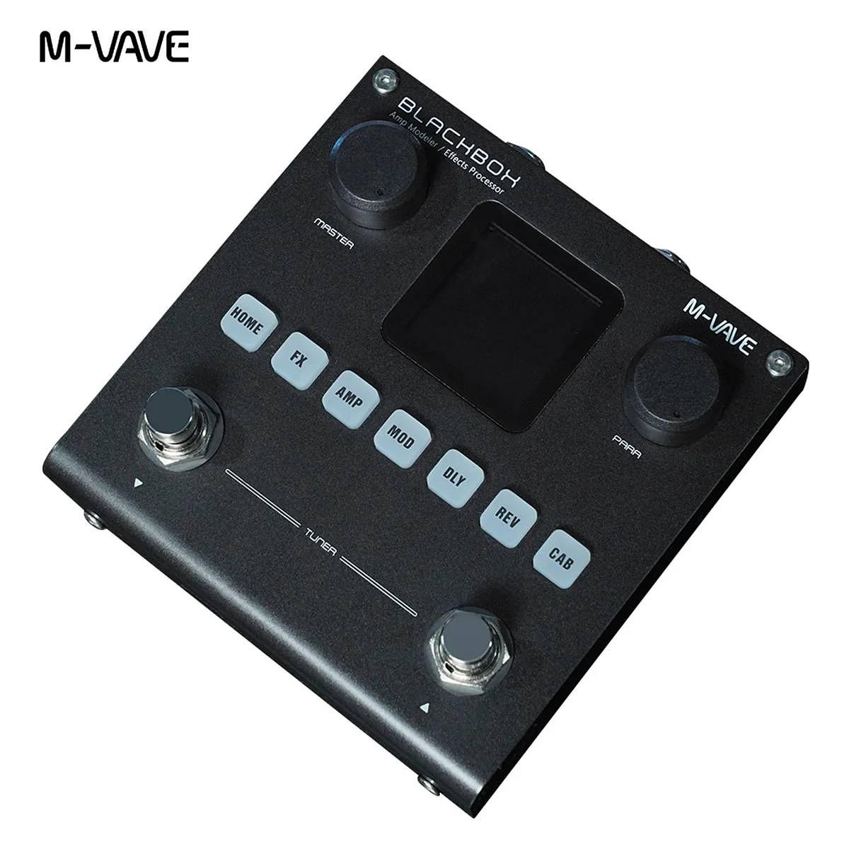 Pedaleira Multi Efeitos para Guitarra Blackbox - M-VAVE